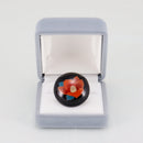 加藤漆器店  輪島塗 ピンアクセサリー／椿蒔絵（大）