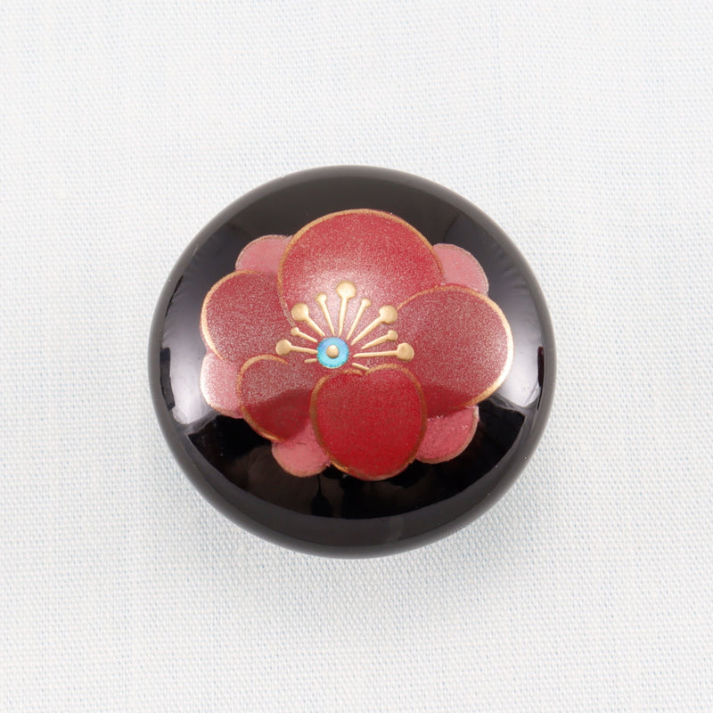 Kato Lacquer Ware Store Wajima Pin配件 / Ume Makie（小）