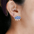 〈MICOTO＞ Nishijin Ori -Ei Pierce OVAL Ryotsu Tsunagi Crest Seimei